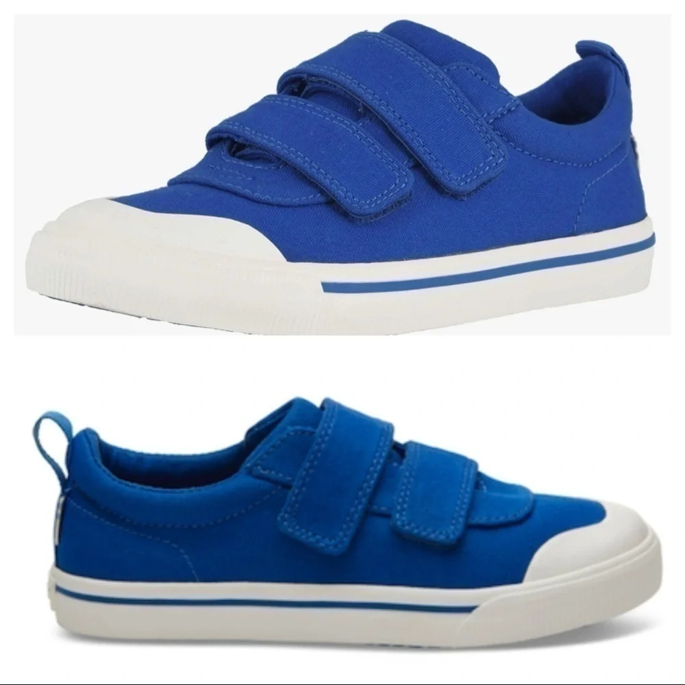 TOMS DOHENY Blue/White Canvas size 5 Y
